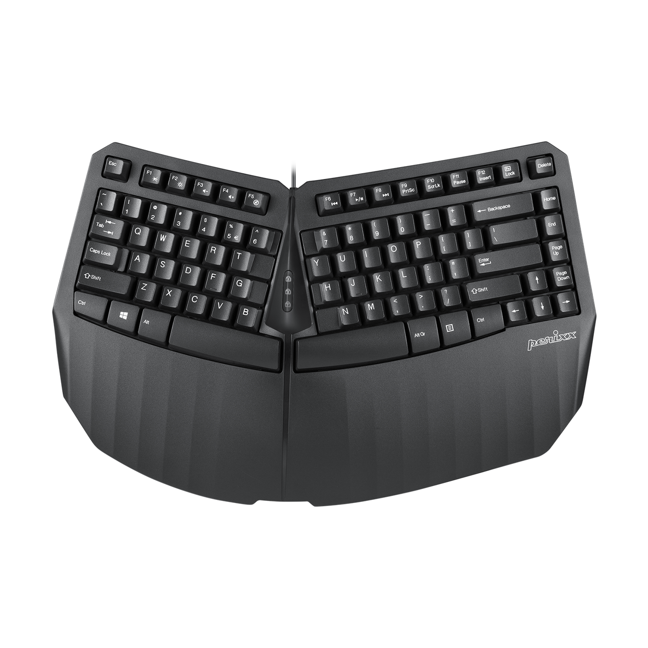 Klawiatura przewodowa Perixx PERIBOARD-413 TKL QWERTY czarny