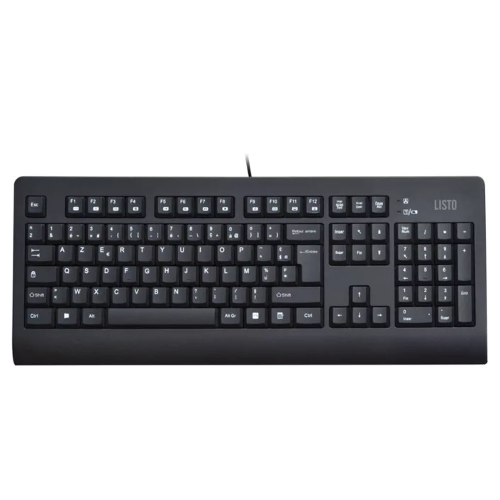 Klawiatura przewodowa biurowa Listo CF-266 AZERTY