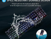 Klawiatura przewodowa gamingowa Ezonteq Weaver 020 QWERTY – zdjęcie 2