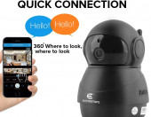 Niania elektroniczna IP Electrotop WiFi 1080P czarny – zdjęcie 2