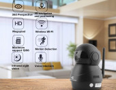 Niania elektroniczna IP Electrotop WiFi 1080P czarny – zdjęcie 3