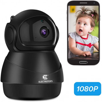 Niania elektroniczna IP Electrotop WiFi 1080P czarny