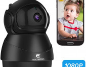 Niania elektroniczna IP Electrotop WiFi 1080P czarny – zdjęcie 1