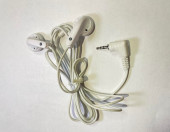 Słuchawki do MP3 MP4 jack 2.5mm biały – zdjęcie 2