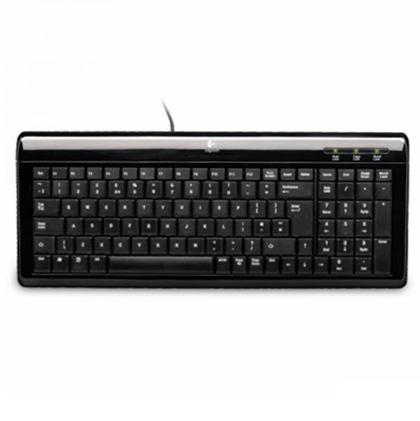 Klawiatura przewodowa biurowa Logitech Ultra Flat Y-BP62a