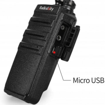 Krótkofalówka walkie talkie Radioddity GA-2S czarny