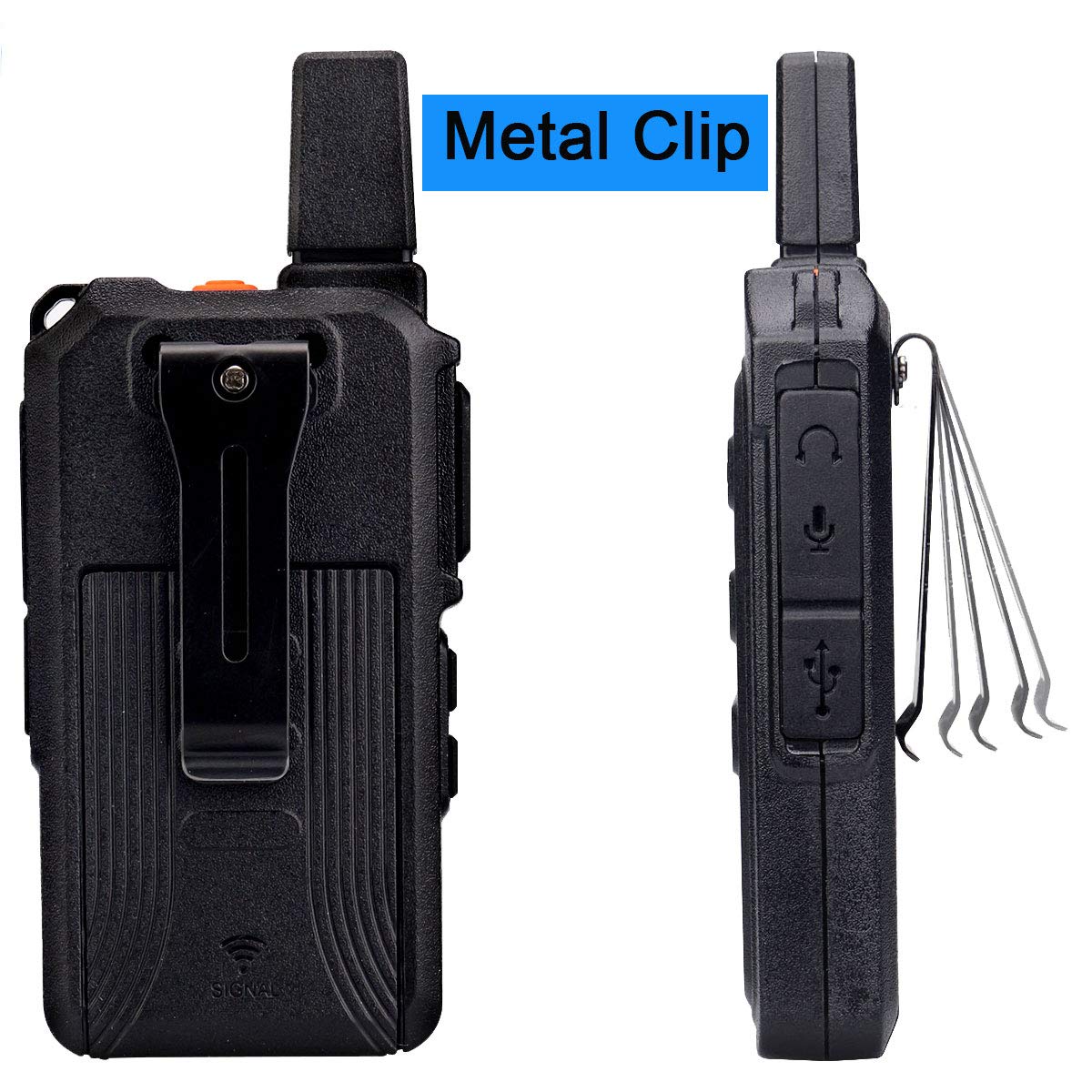Krótkofalówka walkie talkie Retevis RT619 bez baterii czarny