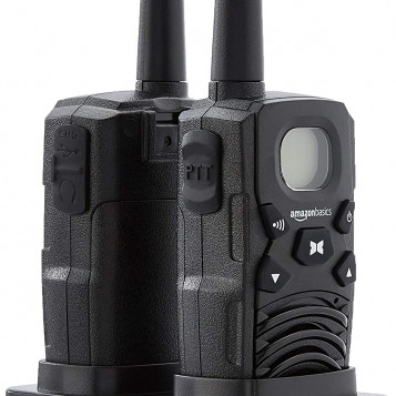 Krótkofalówki walkie talkie Amazon Basics LCD