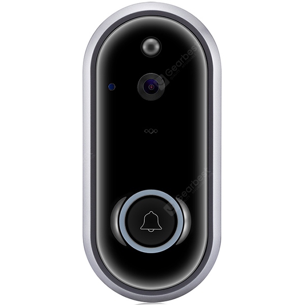 Bezprzewodowy dzwonek wideo M6 WIFI szary