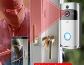 Bezprzewodowy wideodomofon domofon Katerk WiFi IP65 PIR – zdjęcie 4