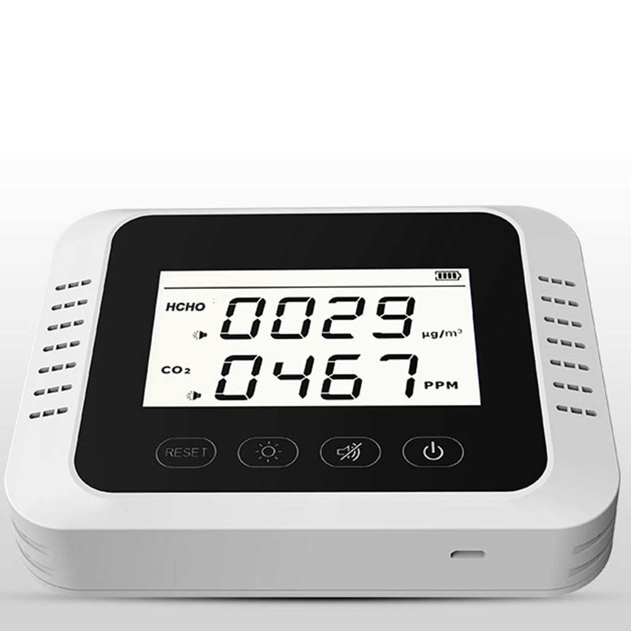 Detektor jakości powietrza naścienny monitor X7 HCHO CO2