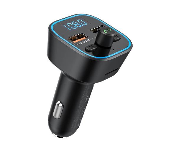 Ładowarka samochodowa QC3.0 Bluetooth FM T32 MP3