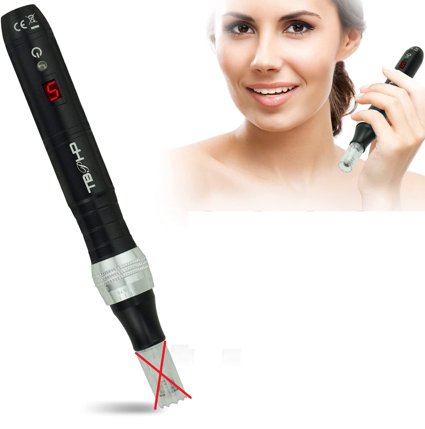 DermaPen mezoterapia TBPHP P10 mikrogłowica