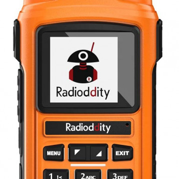 Krótkofalówka walkie talkie Radioddity GS-5B pomarańczowy bez baterii