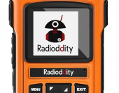 Krótkofalówka walkie talkie Radioddity GS-5B pomarańczowy bez baterii – zdjęcie 1
