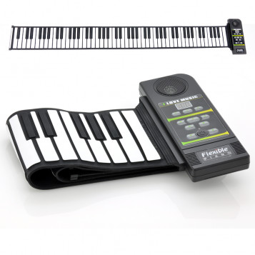 Elastyczne przenośne elektryczne pianino Rollup Keyboard Piano 88 klawiszy