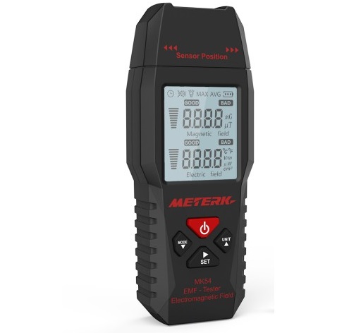 Detektor promieniowania elektromagnetycznego Meterk MK54 EMF