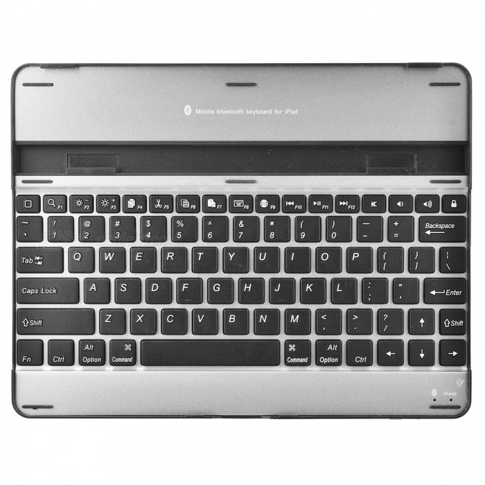 Bezprzewodowa uniwersalna klawiatura bluetooth do iPad 432 Silver