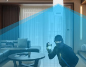 Nadtynkowy czujnik ruchu PIR Smart Home Security Alarm – zdjęcie 2