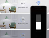 Inteligentny włącznik światła Etersky Alexa Google Home WLAN – zdjęcie 4