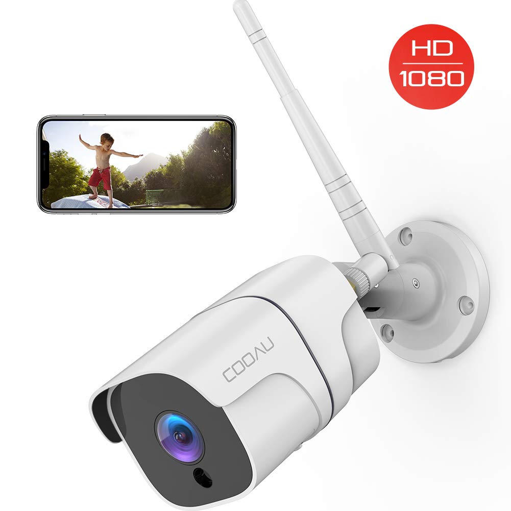 Zewnętrzna kamera monitoring COOAU 33 1080P WiFi Alexa IP66