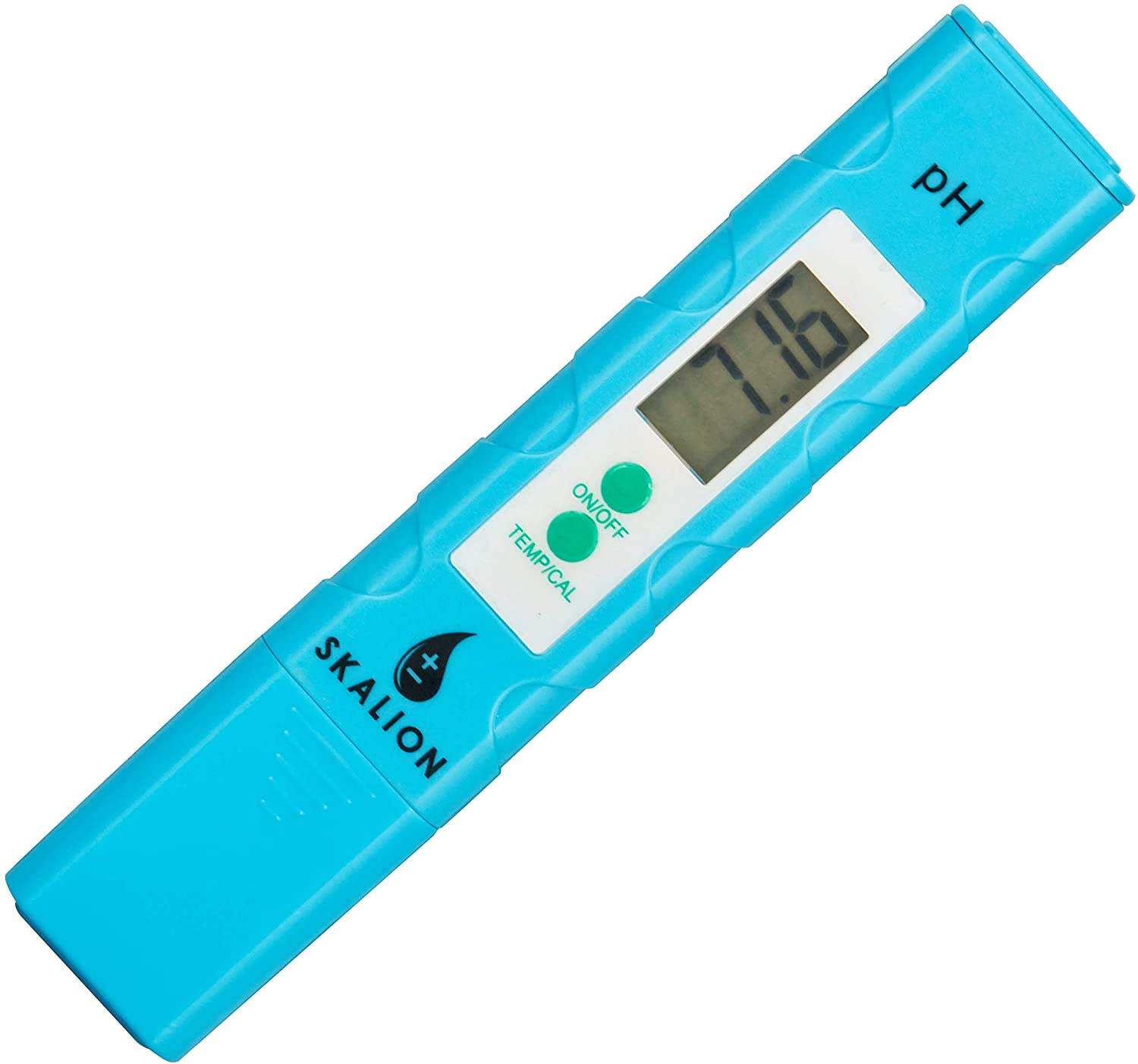 Miernik PH do akwarium basenu Skalion PH Tester niebieski