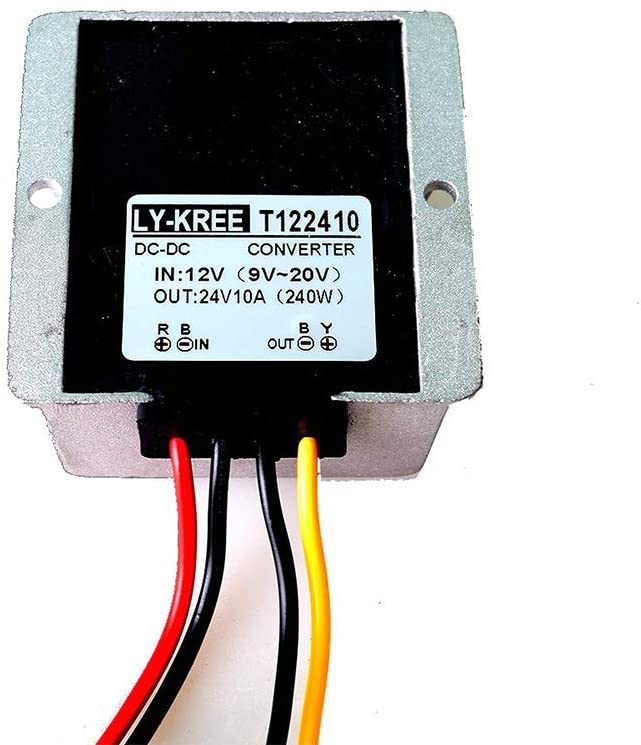 Zasilacz do samochodów ciężarowych EKYLIN DC 12V to 24V 10A 240W