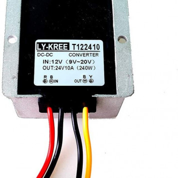 Zasilacz do samochodów ciężarowych EKYLIN DC 12V to 24V 10A 240W