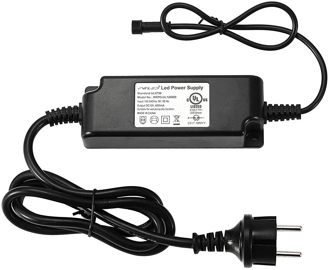 Wodoodporny transformator zasilacz LED DC 12V 30W IP67