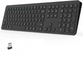 Klawiatura bezprzewodowa Leadsail KF003 PC QWERTZ – zdjęcie 1