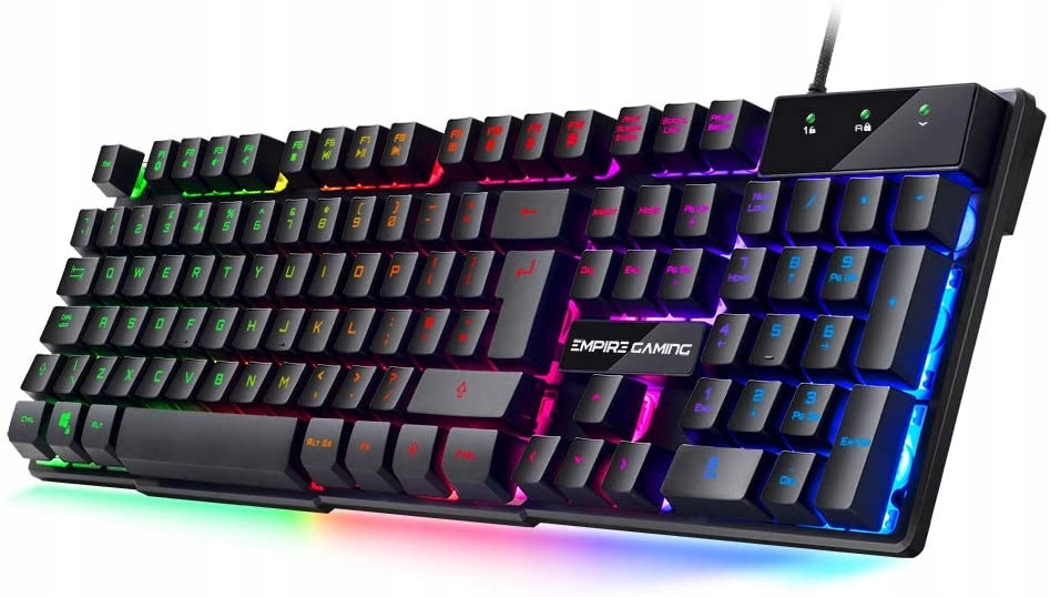 Klawiatura przewodowa gamingowa Empire Gaming MK800 czarny