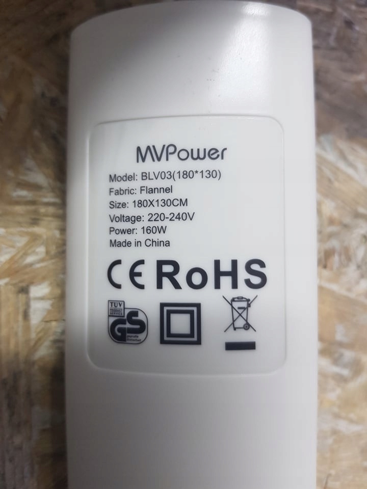Zasilacz do elektrycznego koca MVPower BLV03