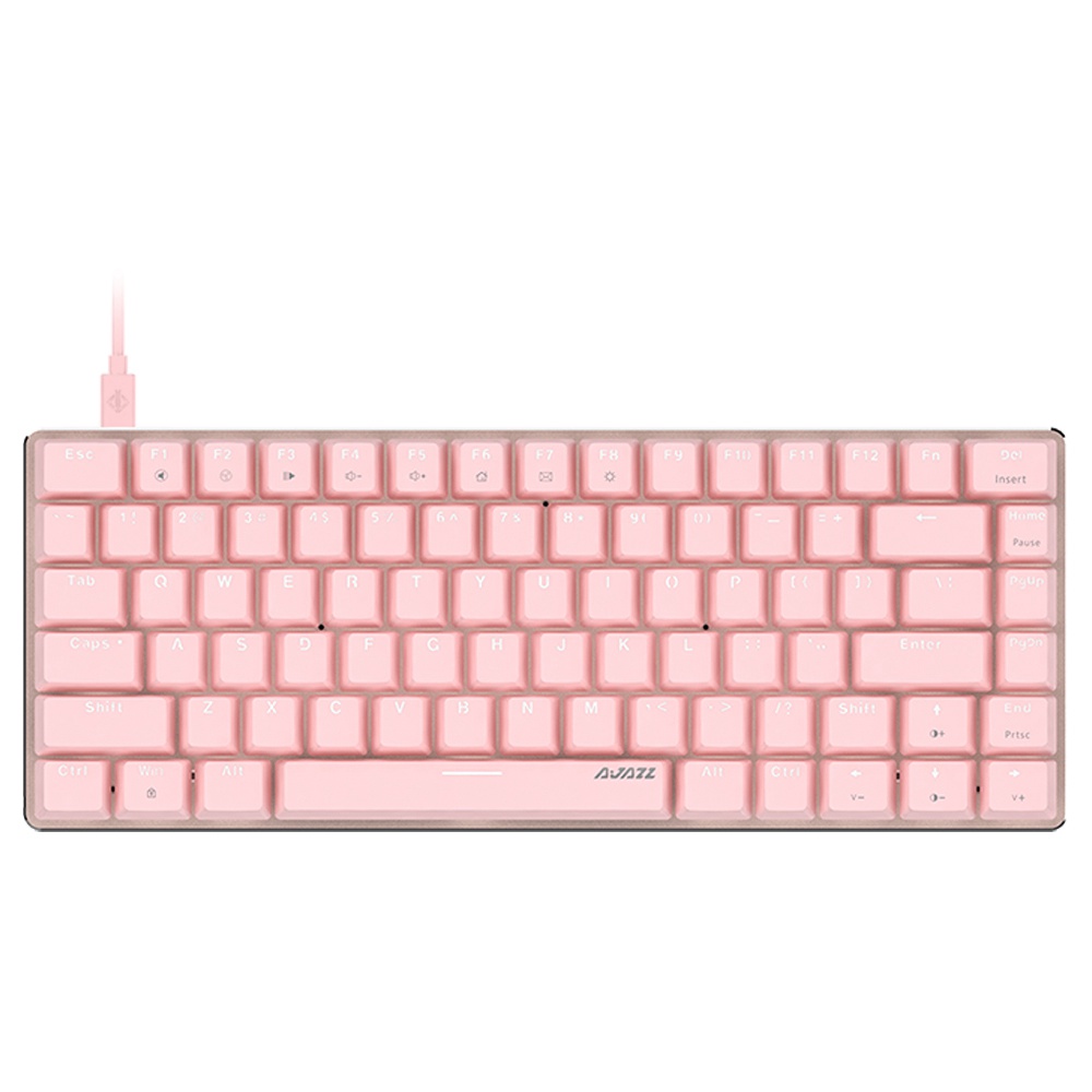 Klawiatura mechaniczna podświetlana Ajazz Geek AK33 RGB Red Switch