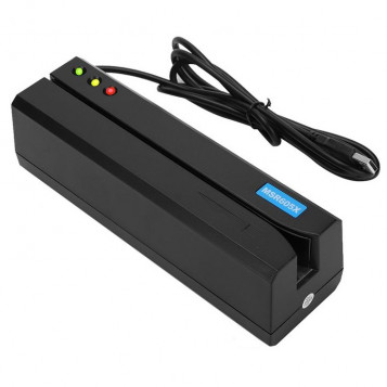 Deftun MSR605X USB – czytnik kart kredytowych (używany)