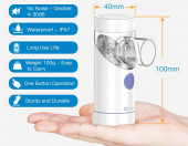 Inhalator nebulizator przenośny SIMBR MR-003 cichy – zdjęcie 2