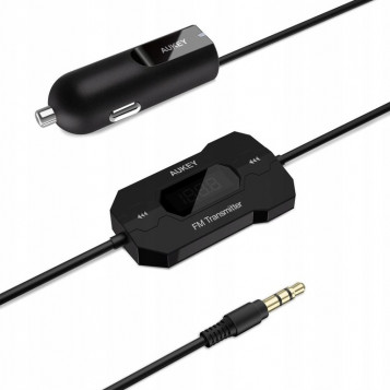 Nadajnik radia FM do samochodu transmitter Aukey BT-C5