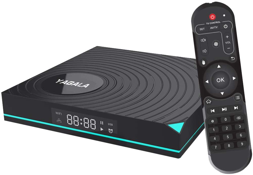 Odtwarzacz multimedialny tuner Yagala Y1 4/32GB Android 9.0 TV Box