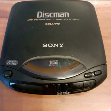 Odtwarzacz CD Hi-Fi Sony D-147CR 100MP3 DISCMAN