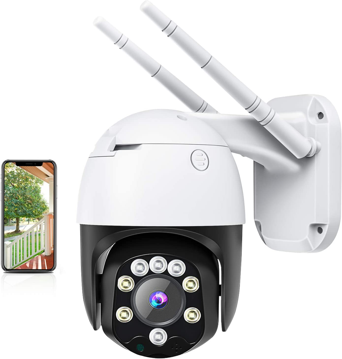 Kamera zewnętrzna IP Mksutary 2MP 1080P FHD IP66 WiFi
