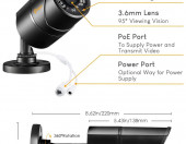 Kamera zewnętrzna IP Anlapus 5MP PoE czarny – zdjęcie 2
