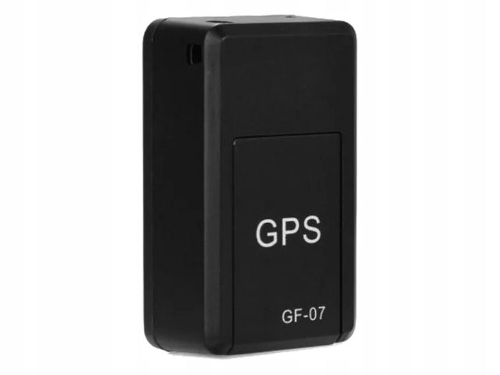 Mini magnetyczny tracker GPS z mikrofonem GF-07 czarny
