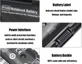 Bateria do PI06 PI06XL do HP Pavilion 15 17 Envy 15 17 M7 4200mAh 10.8V – zdjęcie 3