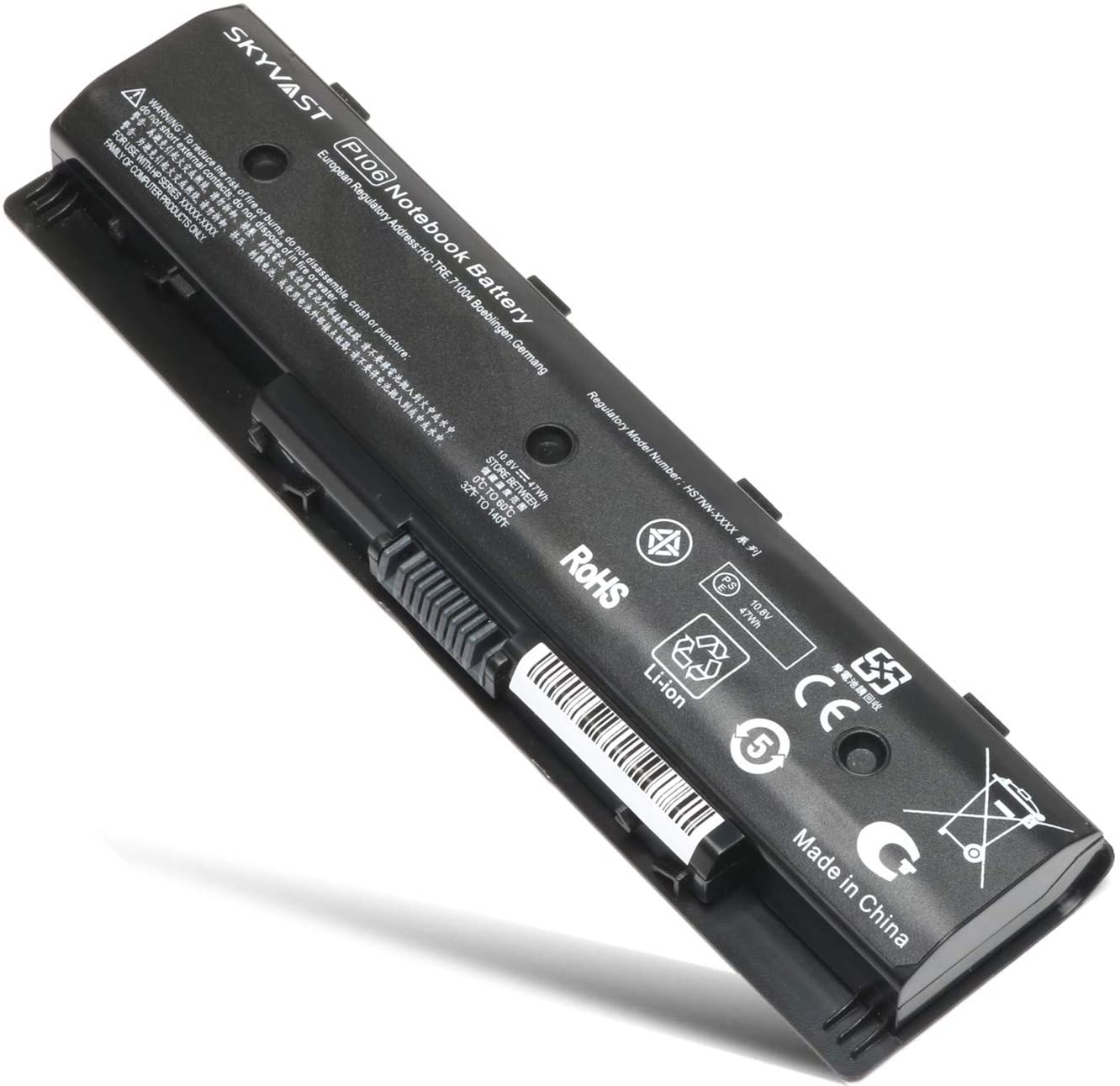 Bateria do PI06 PI06XL do HP Pavilion 15 17 Envy 15 17 M7 4200mAh 10.8V
