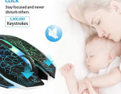 Bezprzewodowa myszka optyczna gamingowa TENMOS M2 USB RGB – zdjęcie 2