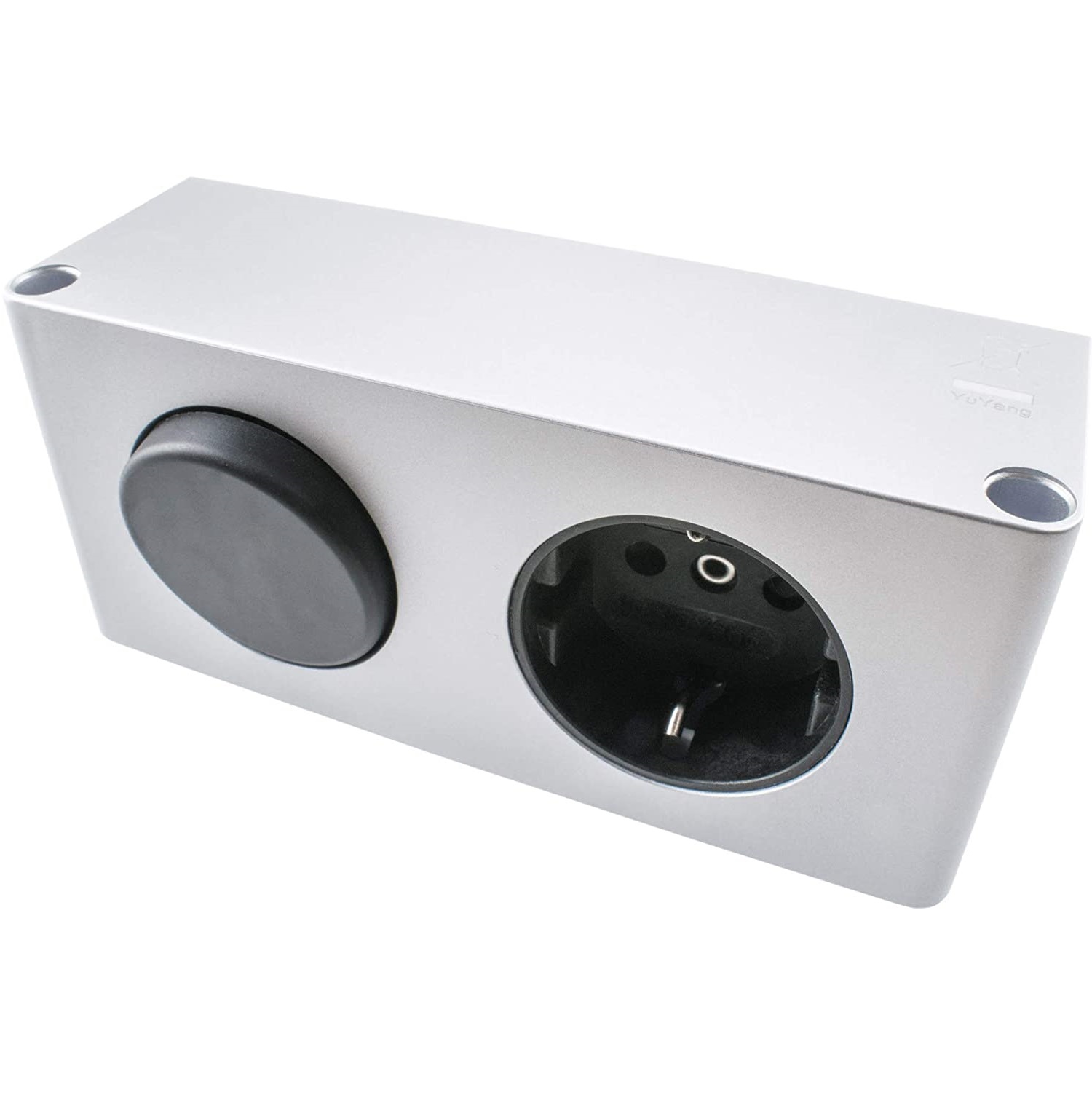 Skrzynka energetyczna 230V ‎YuYang MOD30 LED SCHUKO i przełącznikiem
