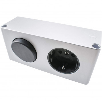 Skrzynka energetyczna 230V ‎YuYang MOD30 LED SCHUKO i przełącznikiem