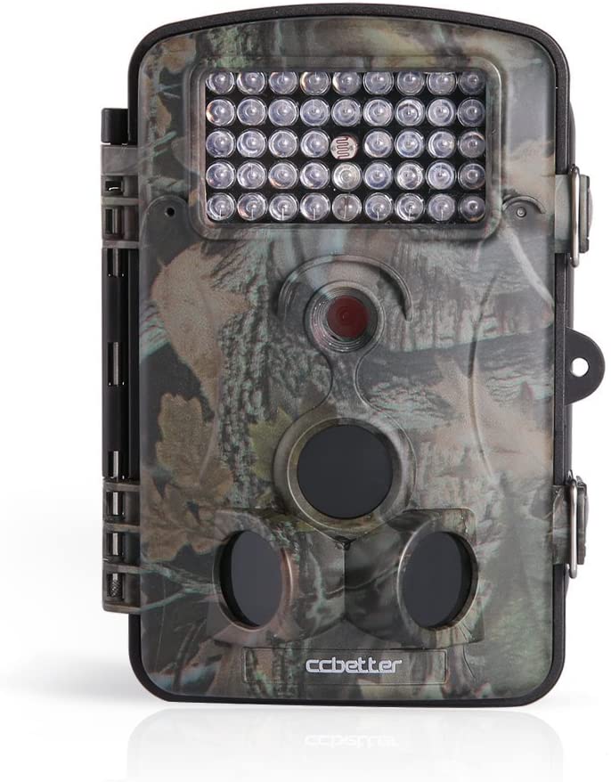 Kamera leśna fotopułapka ccbetter 1080P 12MP LCD IP54 wodoodporna