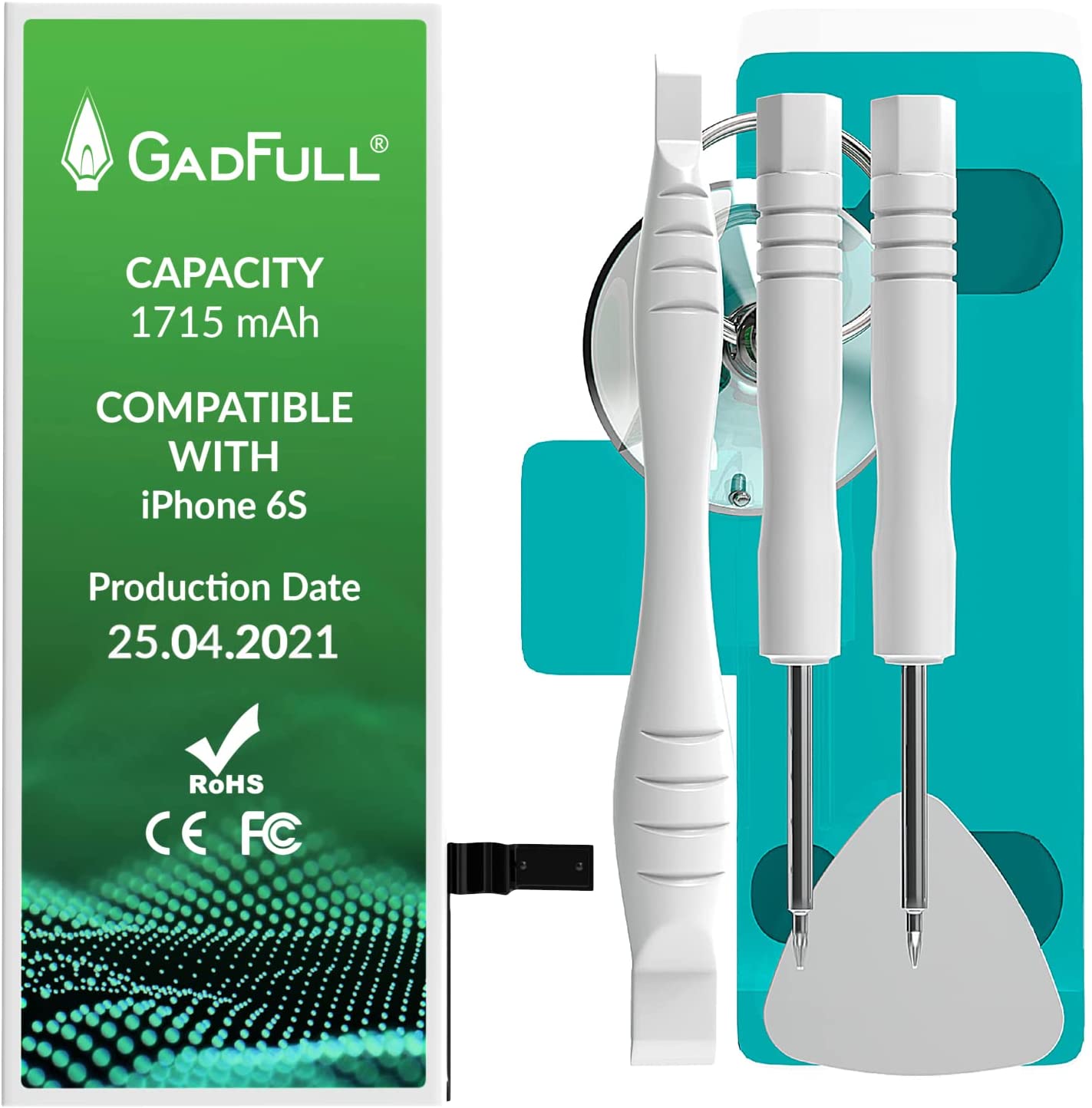 Bateria kompatybilna z iPhone 6S GadFull ‎MB1007AP zestaw naprawczy