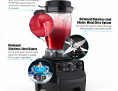 HOMGEEK DUŻY BLENDER KIELICHOWY SZKLANY 2000W – zdjęcie 2