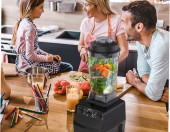 HOMGEEK DUŻY BLENDER KIELICHOWY SZKLANY 2000W – zdjęcie 4